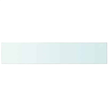 Vidaxl wandschap transparant 100x20 cm glas