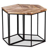 Vidaxl salontafel 56x48x40 cm massief mangohout