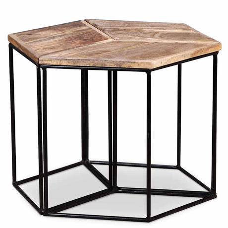 Vidaxl salontafel 56x48x40 cm massief mangohout