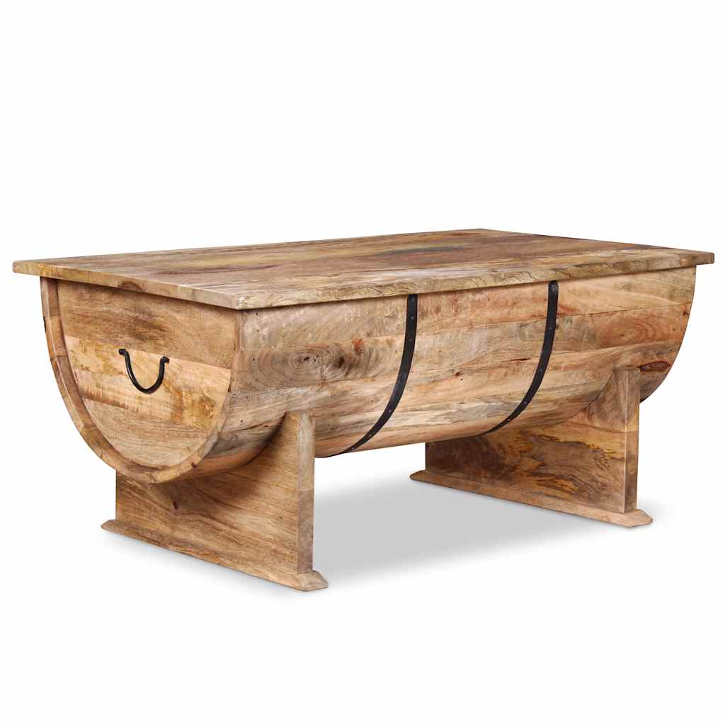 Vidaxl salontafel 88x50x40 cm massief mangohout