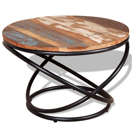 Vidaxl salontafel 60x60x40 cm massief gerecycled hout