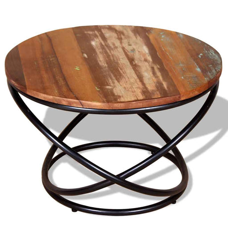Vidaxl salontafel 60x60x40 cm massief gerecycled hout