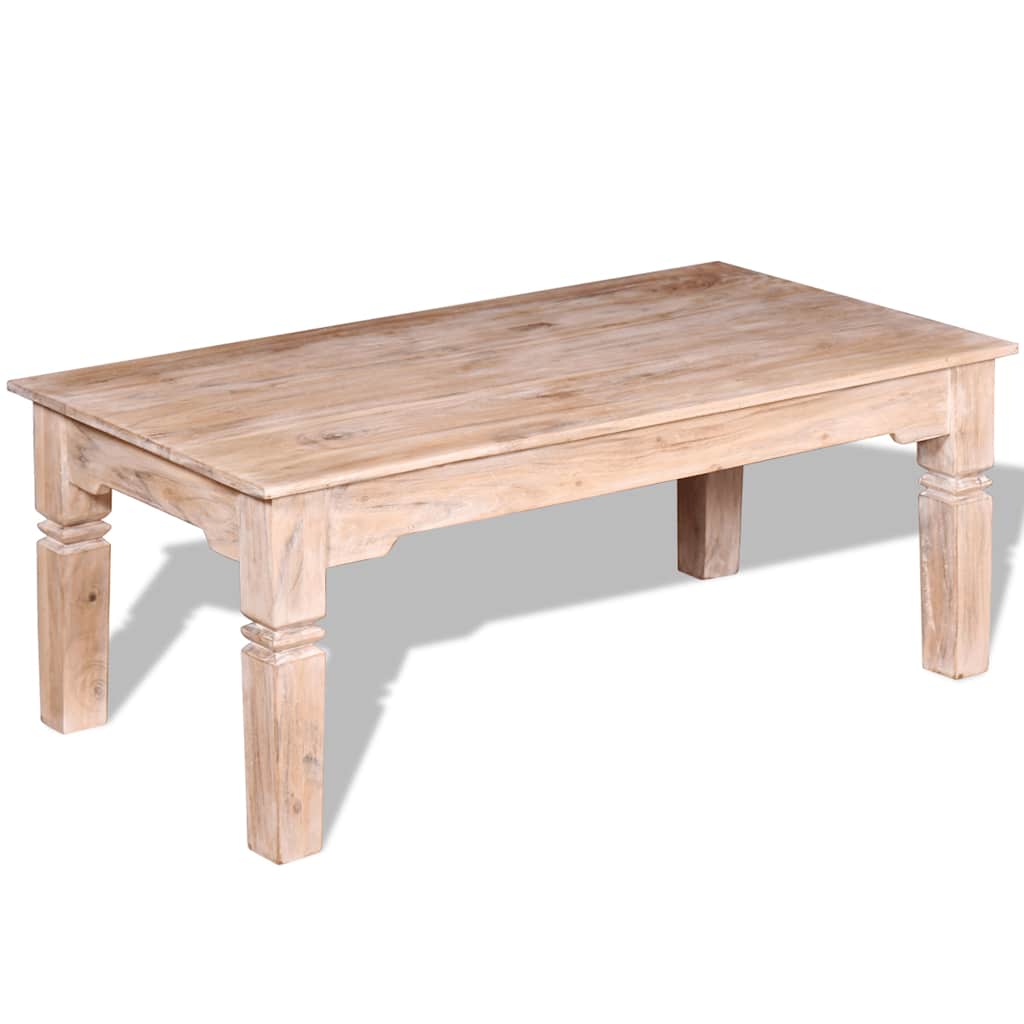 Vidaxl salontafel 110x60x45 cm massief acaciahout