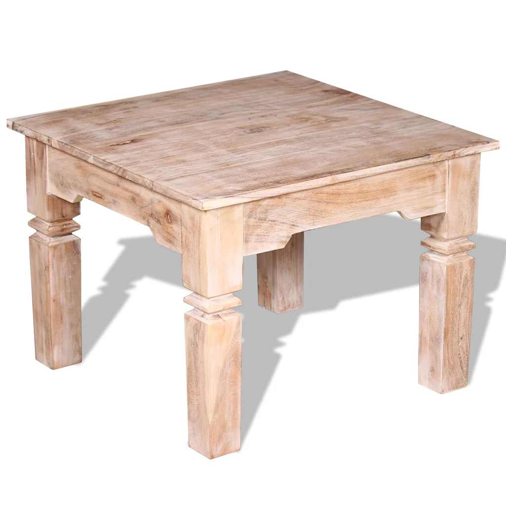 Vidaxl salontafel 60x60x45 cm massief acaciahout