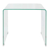 Vidaxl salontafel transparant 49,5x50x45 cm gehard glas