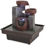 Vidaxl inner fountain with LED lighting Polyresin