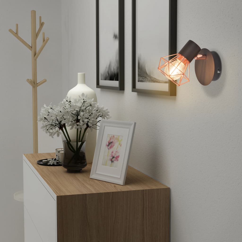 Lámparas de pared Vidaxl 2 st con LED 8 W