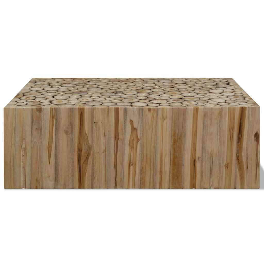 Vidaxl salontafel 90x50x30 cm echt teakhout