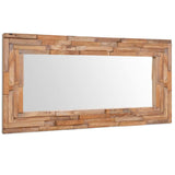 Vidaxx Dekospiegel rechteckig 120x60 cm Teakholz