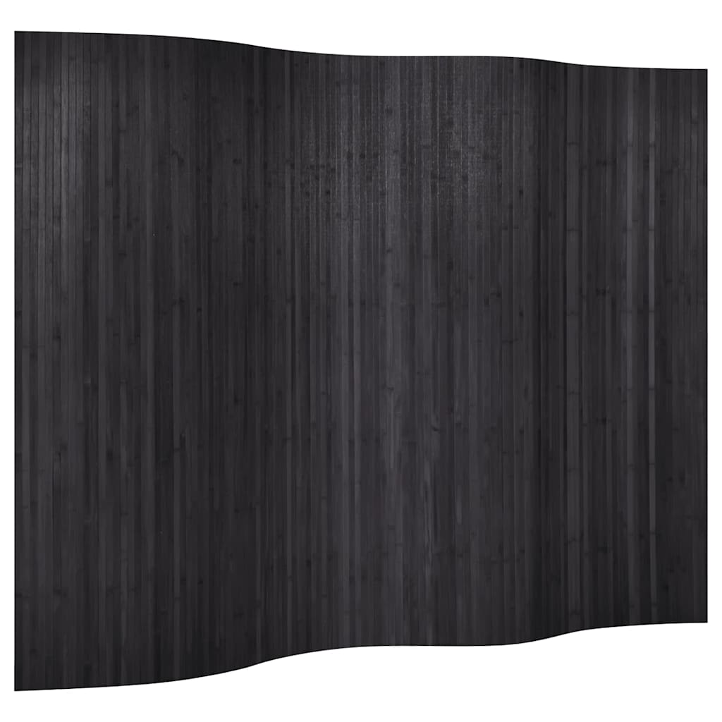 Vidaxl kamerscherm breedte 250 cm hoogte 165 cm bamboe grijs