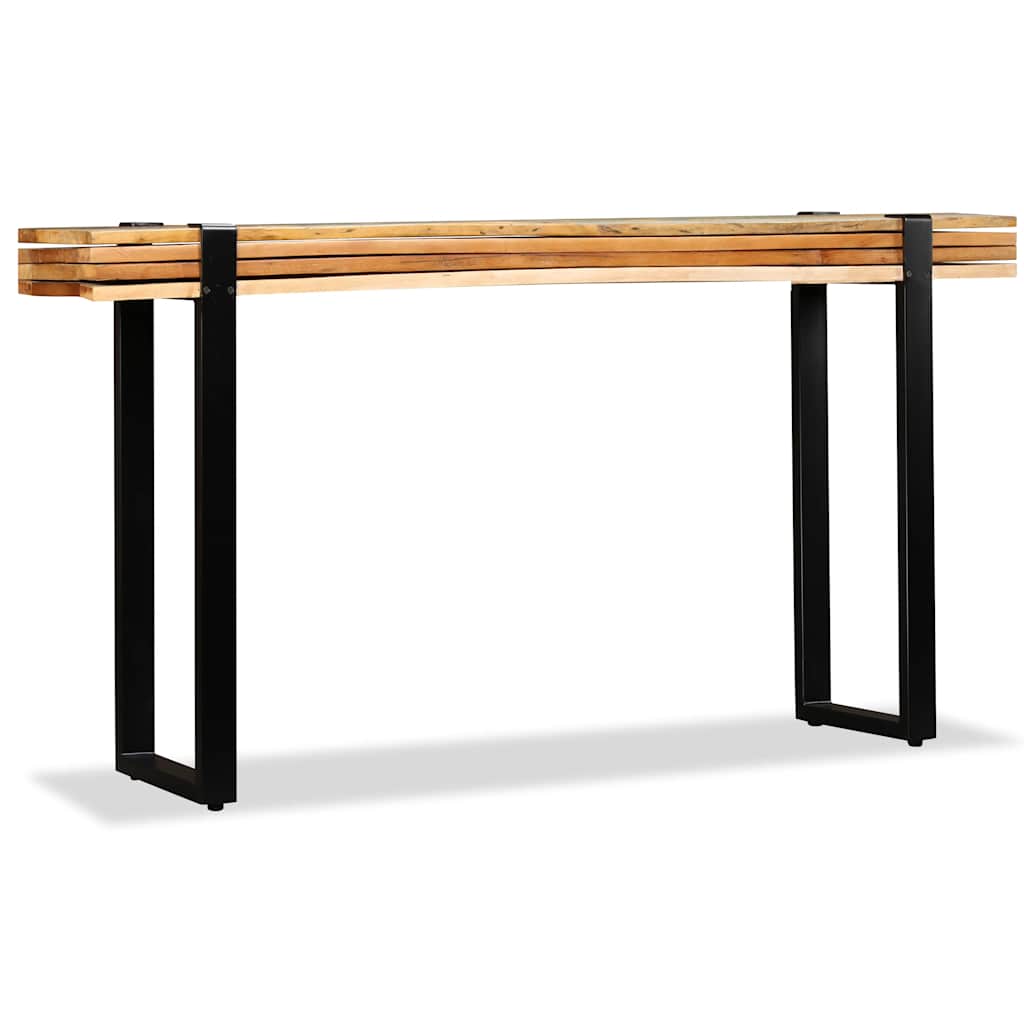 Vidaxl wandtafel verstelbaar massief gerecycled hout