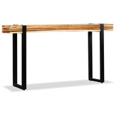 Vidaxl wandtafel verstelbaar massief gerecycled hout