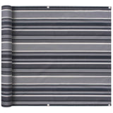 Vidaxl buitenparasol meerkleurig 400 x 90 cm oxford