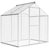 Vidaxl Aviary 178x12x194 cm aluminium