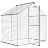 Vidaxl Aviary 178x12x194 cm aluminium