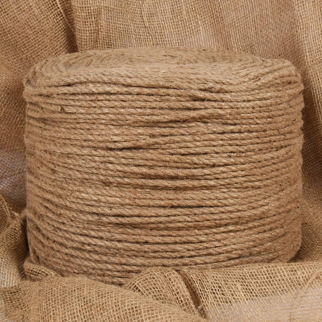 Vidaxl Seil 100% Jute 6 mm 500 m