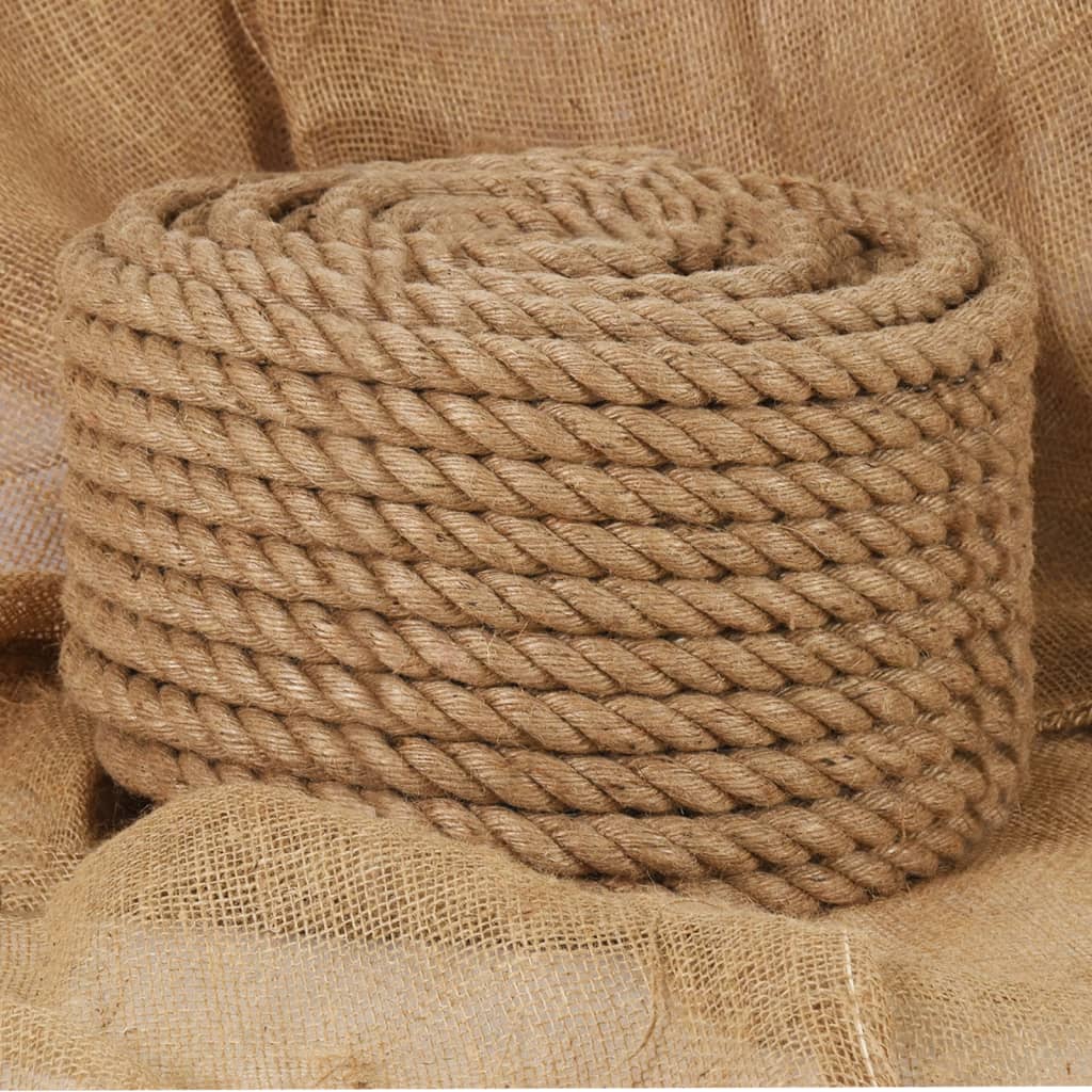 Vidaxl touw 100% jute 20 mm 50 m