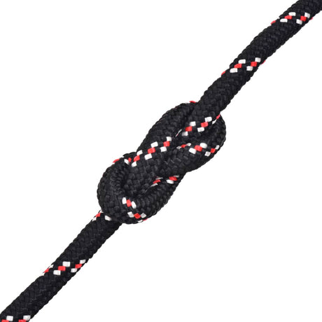 VIDAXL -Kofferchen -Seil 8 mm 100 m Polypropylenschwarz