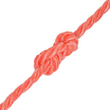 VidaXL Seil gedreht 10 mm 100 m Polypropylen Orange