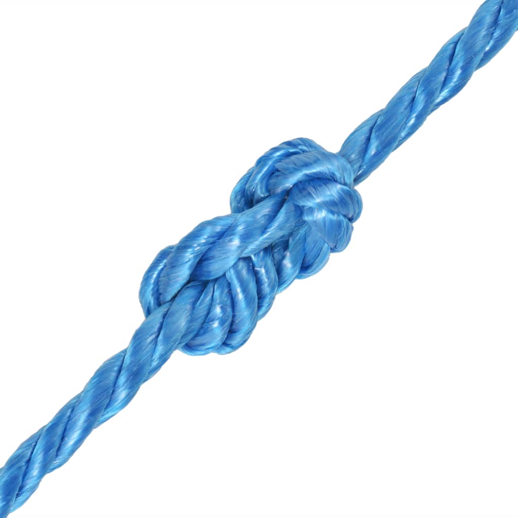 Corde Vidaxl Tournée 8 mm 200 m Bleu en polypropylène