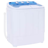Vidaxl Mini -Waschmaschine mit Doppeltrommel 5,6 kg