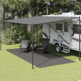 Vidaxl Zelt Teppich 300x400 cm Anthrazit