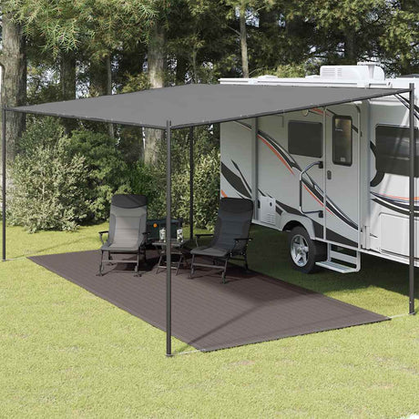 VidaXL Zeltteppich 300x400 cm Anthrazit