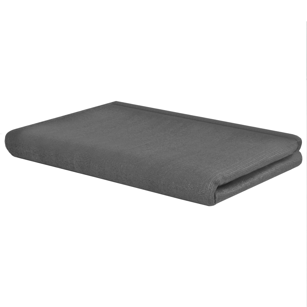 Tapis de tente Vidaxl 300x500 cm anthracite