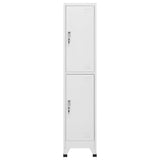 Vidaxl lockerkast met 2 vakken 38x45x180 cm