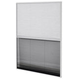 Vidaxl Raamhor Plissé mit Unterschlagung 60x80 cm Aluminium