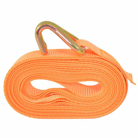 VidaXL Spanngurte 0,4 Tonnen 6mx25mm orange 4 Stk