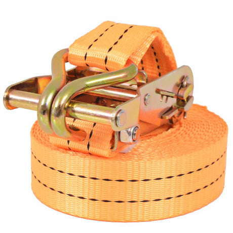 Vidaxl Spanngurte 1 Tonne 6mx38mm orange 10 Stk