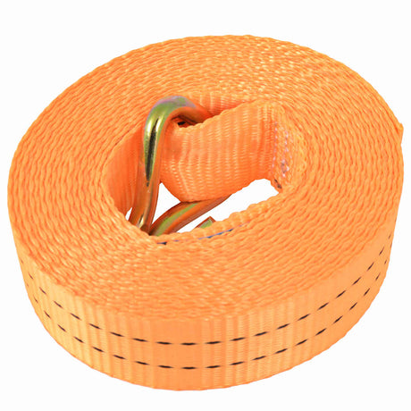 Vidaxl Spanngurte 1 Tonne 6mx38mm orange 10 Stk