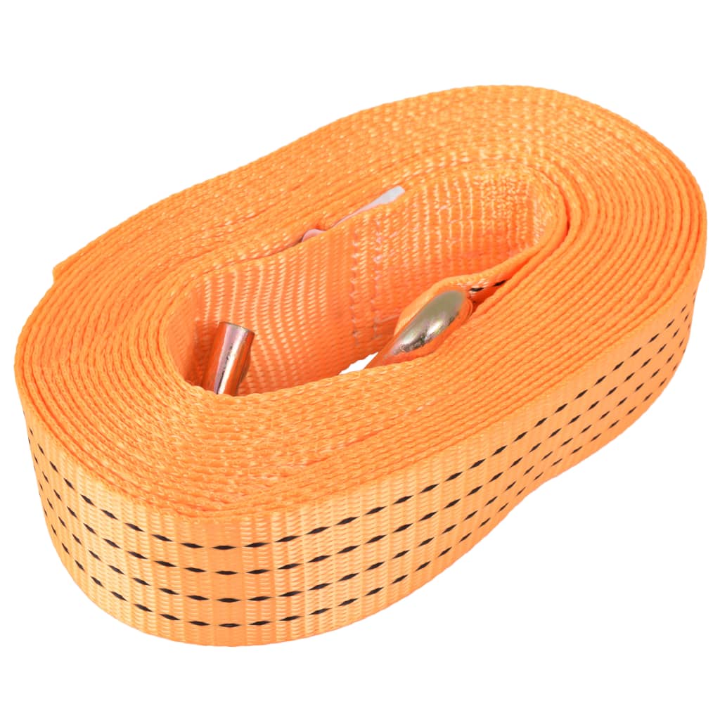 Vidaxl span dæk 2 ton 8mx50mm orange 10 stk