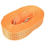 VIDAXL -Spannwaren Reifen 2 Tonnen 8mx50 mm Orange 10 Stcs