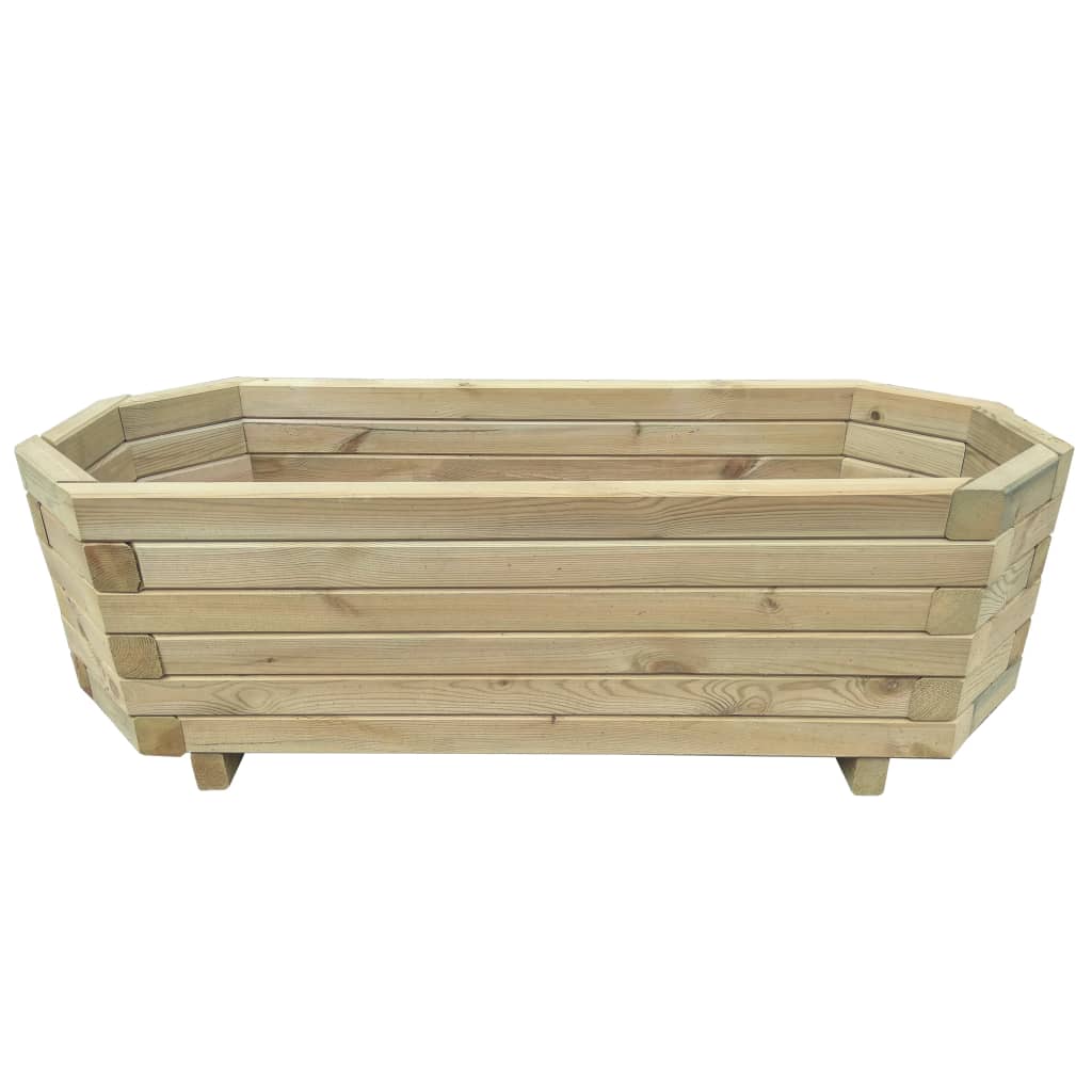 Vidaxl Planter raised 100x40x31 cm Impregnated pine wood