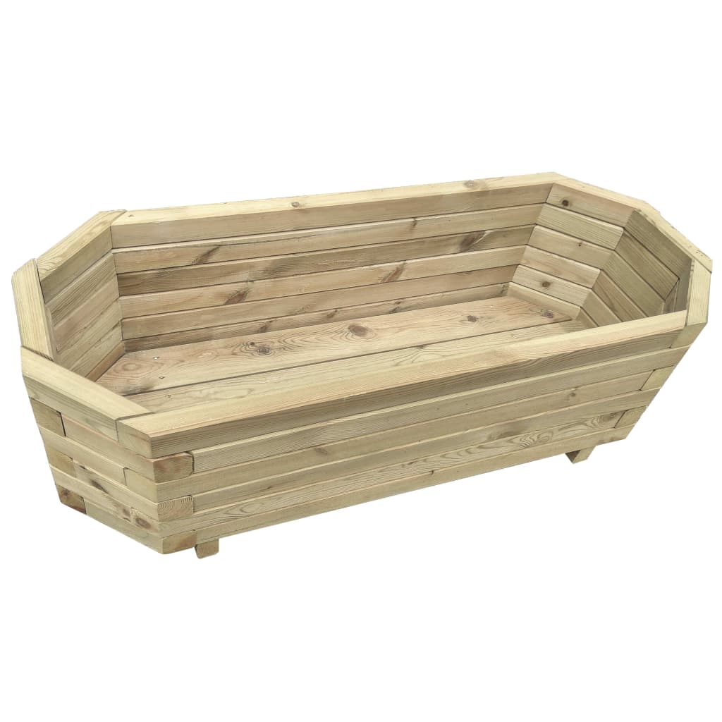 Vidaxl Planter raised 100x40x31 cm Impregnated pine wood