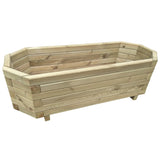 Vidaxl Planter raised 100x40x31 cm Impregnated pine wood