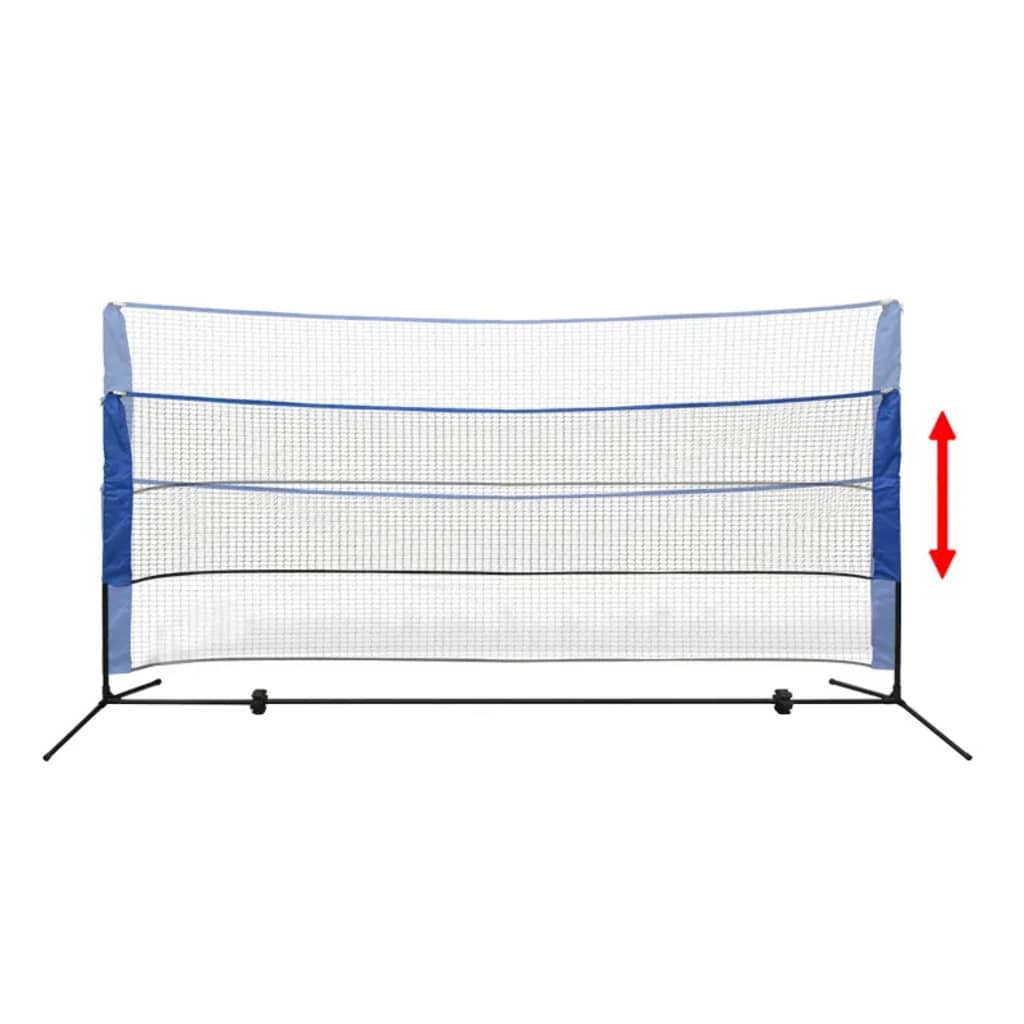 Vidaxl Badminton Net s raketoplány 300x155 cm