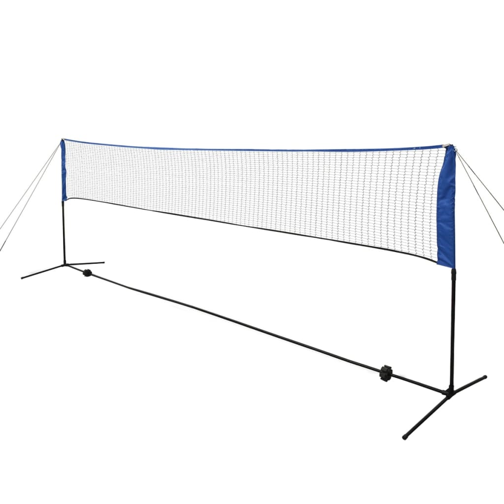 Vidaxl badminton net med buss 500x155 cm