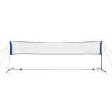 Vidaxl badminton net med buss 500x155 cm