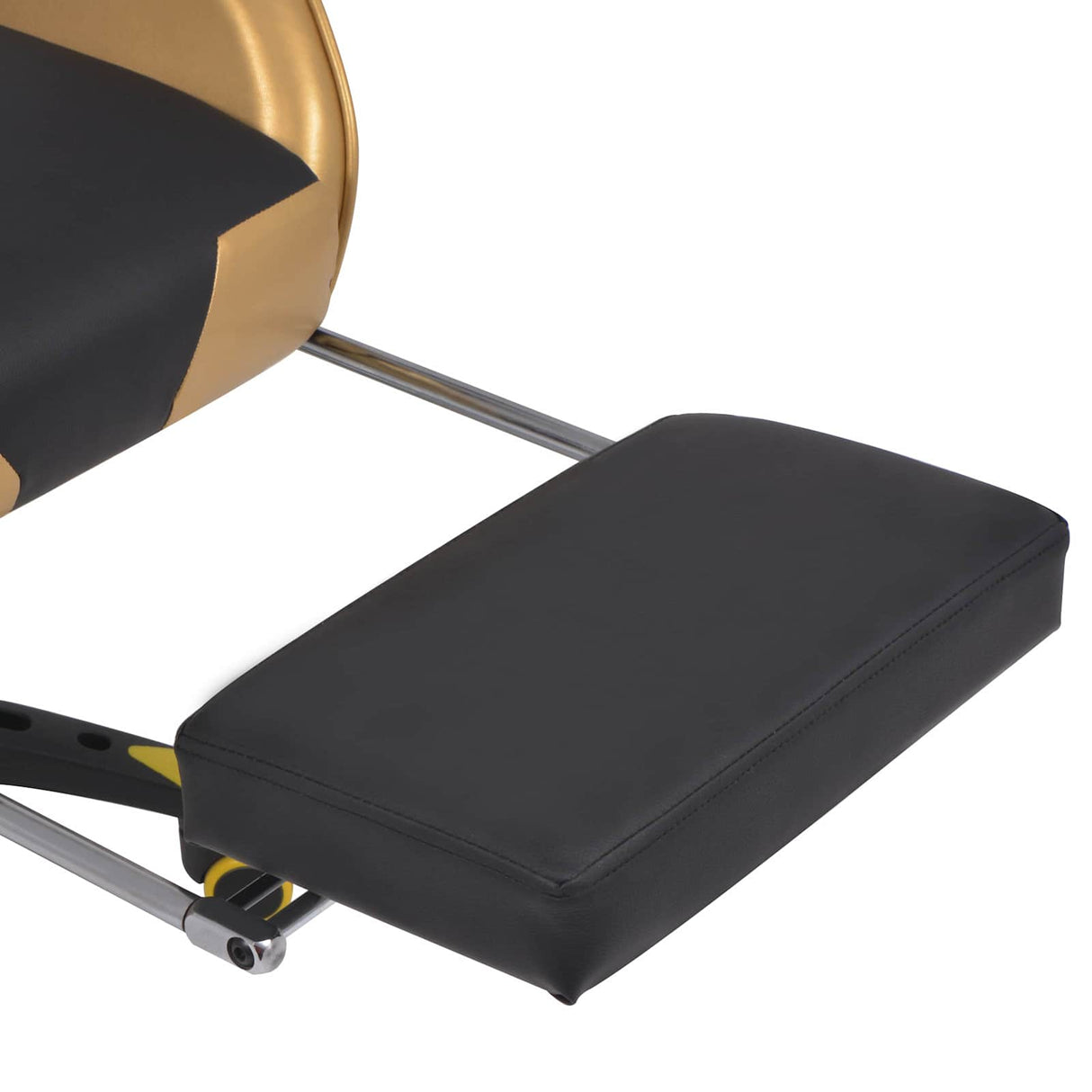 Vidaxl gaming stoel goud 70 x 71 x 136 cm kunstleer
