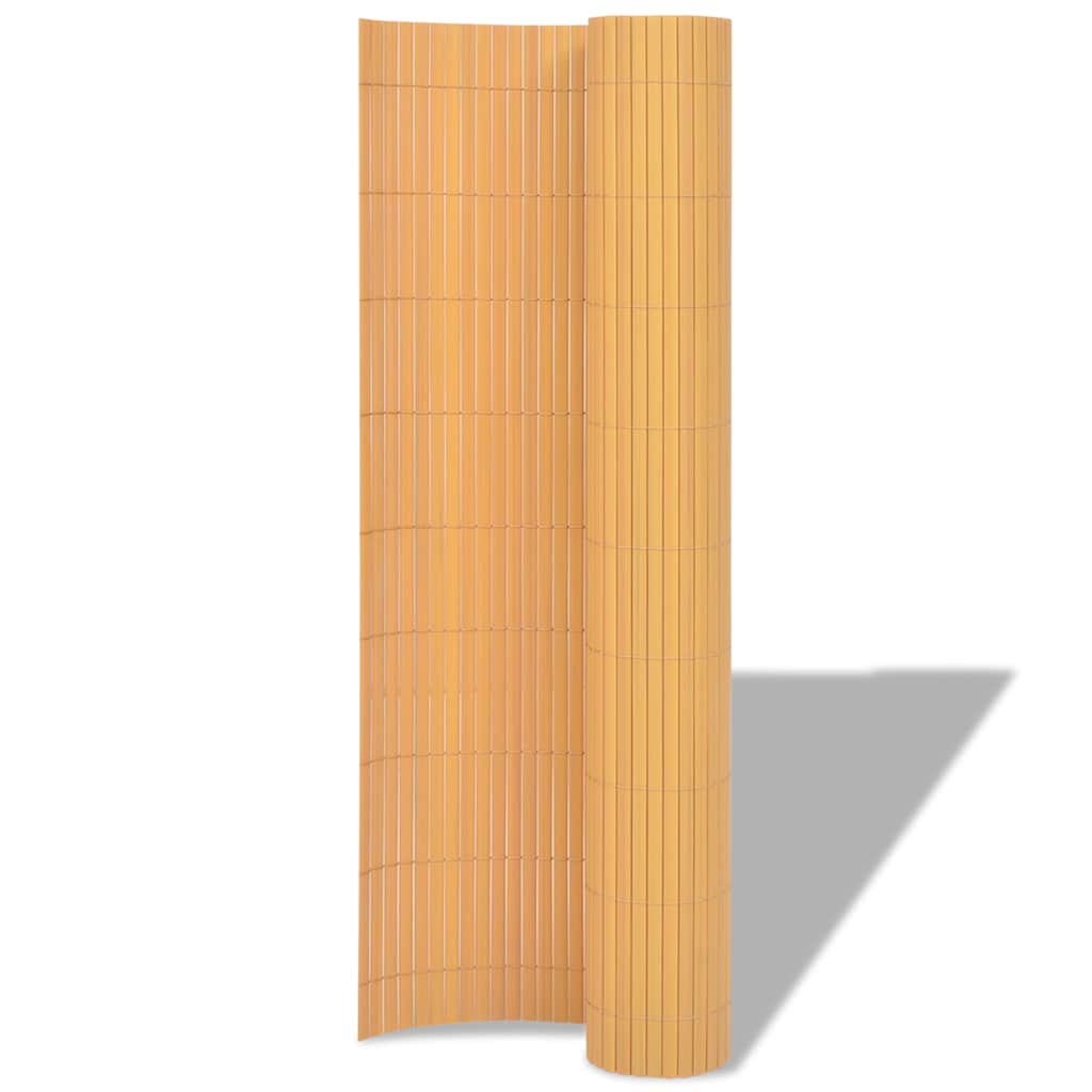 Vidaxl tuinhek geel 150 x 500 cm pvc
