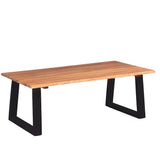 Vidaxl salontafel massief acaciahout 110x60x40 cm