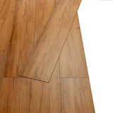 Vidaxl Floorboards Selvlavt 5,02 m² 2 mm PVC Natural Elm