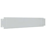 VIDAXL -Grasgrenzen 100x19 cm verzinkter Stahl 5 STs 5 STs
