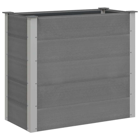 VIDAXL -Planungsbox mit 100x50x91 cm HKC Grey erhöht