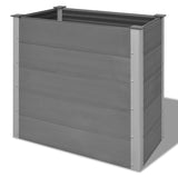 VIDAXL -Planungsbox mit 100x50x91 cm HKC Grey erhöht