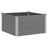 VIDAXL -Pflanzer erhoben 100x100x54 cm HKC Grau