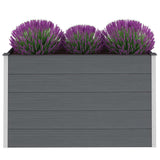 Vidaxl Planter raised 150x50x91 cm HKC Gray